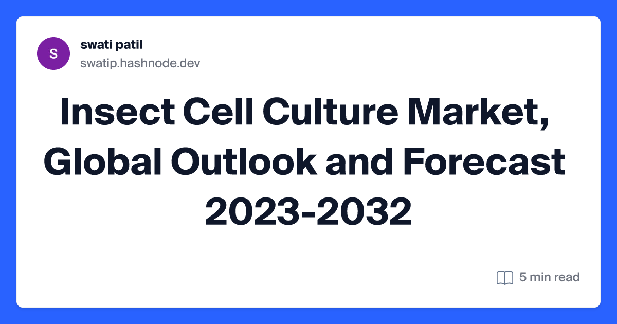 Insect Cell Culture Market, Global Outlook and Forecast 2023-2032