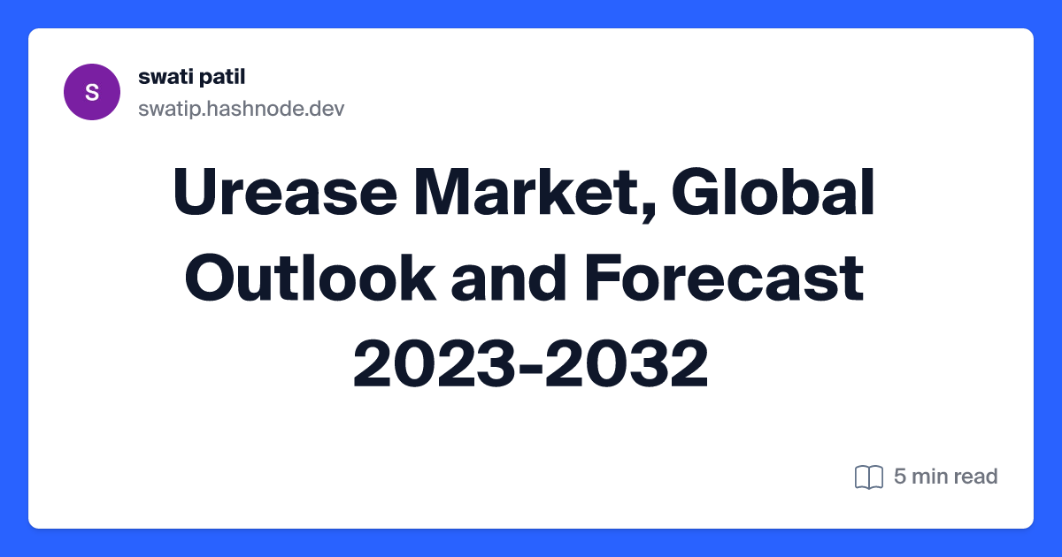 Urease Market, Global Outlook and Forecast 2023-2032